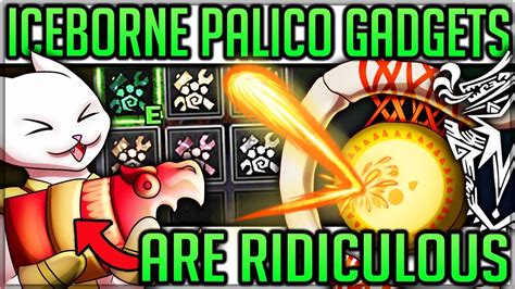 mhw iceborne palico gadgets|The Top 5 New Iceborne Palico Gadgets .
